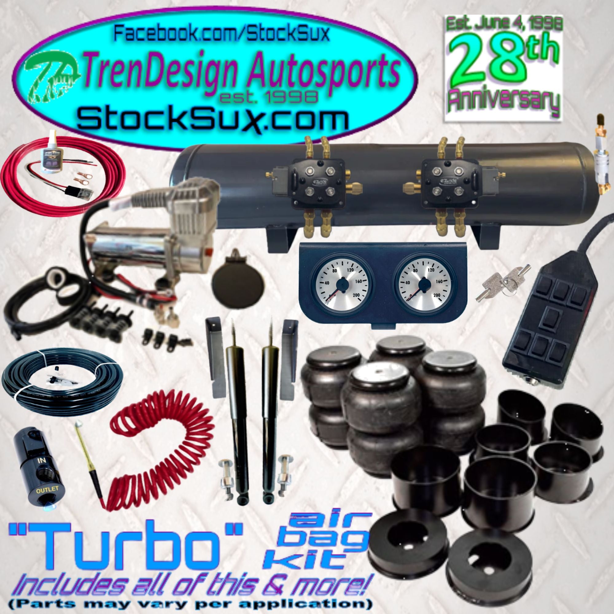 "Turbo" Air Bag Kit
