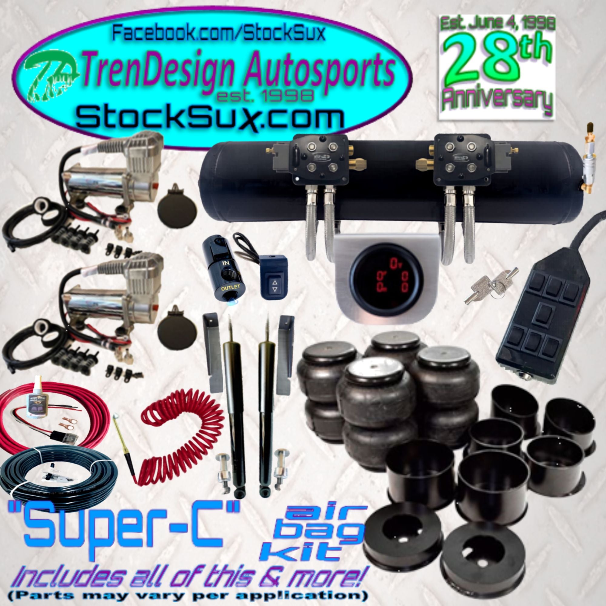 "Super-C" Air Bag Kit