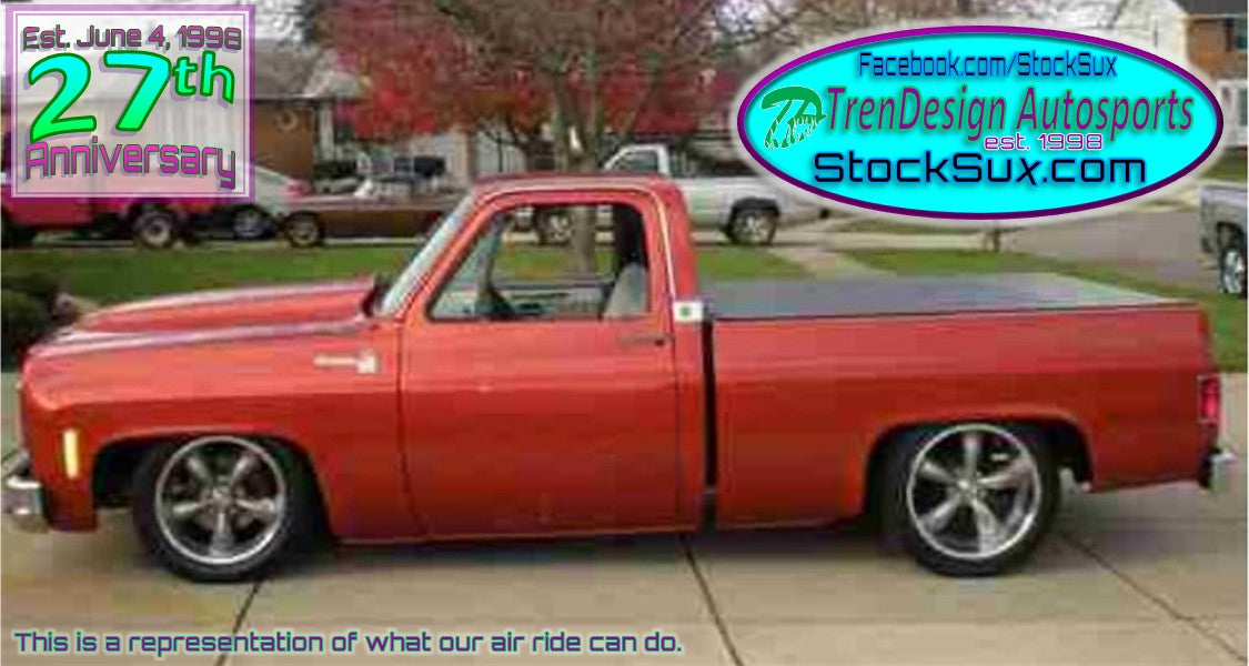 C10 with leafsprings "Turbo" Air Bag Kit