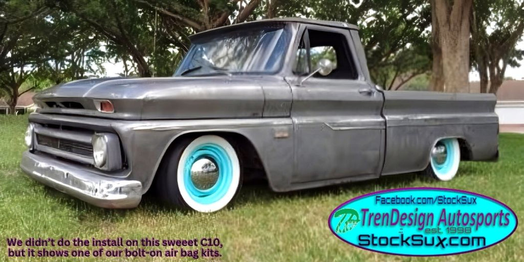 C10 '63-72 (4 coils) "4-Barrel" Air Bag Kit