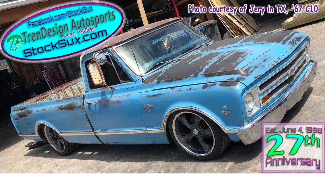 C10 '63-72 (4 coils) "4-Barrel" Air Bag Kit