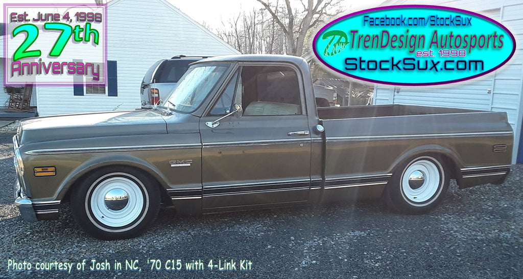 C10 with leafsprings "4-Barrel" Air Bag Kit