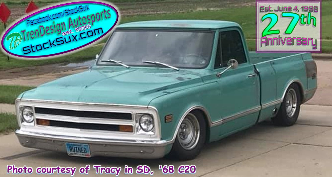 C10 with leafsprings "4-Barrel" Air Bag Kit